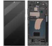 Clappio Bloque Completo Para Samsung Galaxy S23 Ultra Pantalla Oled Verde