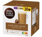 Nescafé Dolce Gusto Café con Leche Pack de 3 Cajas de 30 Cápsulas