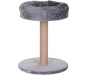 Zolux Árbol Rascador con Cama Gris para gatos