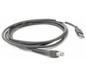 Zebra CBA-U21-S07ZBR cable de serie Negro 2,1 m USB EAS