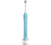 Oral-B PRO 700 Adulto Cepillo dental oscilante Azul, Blanco