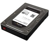 StarTech.com Caja Adaptador de Disco Duro o SSD SATA de 2,5 pulgadas pulgadas de hasta 12,5mm de Altura para Bahía de 3,5 pulgadas