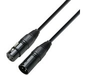 adam hall K3 DMF 0150 cable de audio 1,5 m XLR (3-pin) Negro
