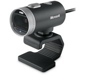 Microsoft LifeCam Cinema cámara web 1 MP 1280 x 720 Pixeles USB 2.0 Negro, Plata