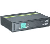 Trendnet TPE-TG50g Gigabit Ethernet (10/100/1000) Negro Energía sobre Ethernet (PoE)
