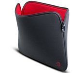 be.ez LA robe 101384 maletines para portátil 39,6 cm (15.6 pulgadas pulgadas) Funda Burdeos, Grafito