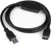 StarTech.com Cable de 91cm Adaptador USB 3.0 a eSATA para Disco Duro o SSD - SATA de 6 Gbps