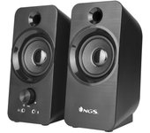 NGS SB350 Altavoces Multimedia 2.0 Negros
