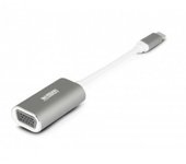 Urban Factory Adaptador USB-C a VGA Gris