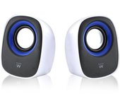 Ewent EW3513 Altavoces 2.0 5W Blancos
