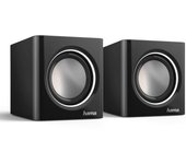 Hama Sonic Mobil 185 Altavoces 2.0 Negros
