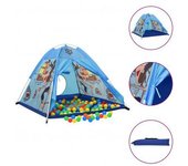 vidaXL Tienda De Juegos Para Niños Con 250 Bolas Azul 120x120x90 Cm