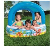 Bestway Piscina De Juegos Con Toldo Azul 140x140x114 Cm 52192