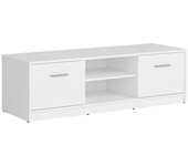 Petits meubles Mueble tv 2 puertas estratificado blanco