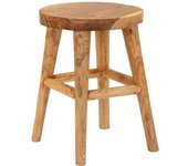 Mauro Ferretti Taburete de madera reciclada cm ø 40x55.