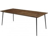 MACABANE Mesa de comedor rectangular de 220x100cm.