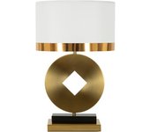 Mauro Ferretti Lámpara de mesa de metal dorado ø 30x53