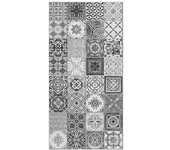 Home and Living Alfombra vinílica hidráulica níjar gris 80x150 cm