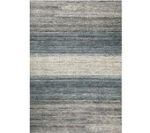 Wecon Home Alfombra tejida a mano con rayas 110x170