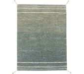Lorena Canals Alfombra lavable de algodón azul 170x240