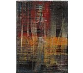 Atticgo Alfombra abstracta multicolor 120x170 cm