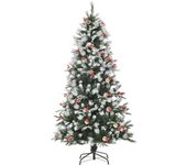 Homcom Árbol de navidad 109x109x180 cm verde