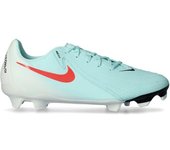 Nike - Bota de fútbol Phantom GX II Academy FG/MG, Unisex, Mint-Atomic Red-Off Noir, 9,5 USA