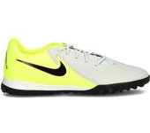 Nike - Bota de fútbol Phantom GX II Academy Turf, Unisex, Mtlc Silver-Black-Volt, 9,5 USA