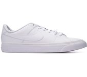 Nike - Zapatilla Court Legacy Niño, Unisex, White-White, 5Y