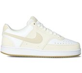 Nike - Zapatilla Court Vision Low Mujer, Mujer, Pale Ivory-Lt Orewood Brn-White-Gum Lt Brown, 8 USA