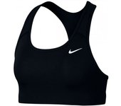 Nike - Sujetador Swoosh Non-Padded Mujer, Mujer, Black-White, S