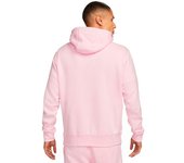 Nike - Sudadera Club, Hombre, Pink Foam-Pink Foam-White, XL