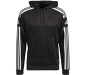 Adidas - Sudadera Squadra 21 Hoody, Hombre, Black-White, S