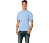 Karl Kani - Camiseta Small Signature Boxy, Hombre, Light Blue, S