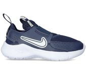 Nike - Zapatilla Flex Runner 3 Niño, Unisex, Midnight Navy-White, 11C