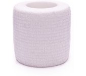 SP Fútbol - Tape Sujeta-Espinilleras (5 cm x 4,6 m), Unisex, Blanco