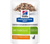 Hill´s Prescription Diet Hill's Gatos Prescription Diet Metabolic Weight Control Sobres 85 gr