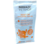 Alimento Adult Cat Hypoallergenic Grain Free Barakaldo Vet Shop 2 x 12 kg Blanco