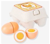 Huevos de Juego para el Desayuno de Madera small foot® multicolor