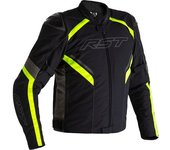 RST Sabre Airbag Chaqueta textil de motocicleta - Negro Gris Amarillo