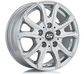 Llanta De Aluminio Msw 48 Van 7x17 5x112 Et51 Revestimiento Plateado