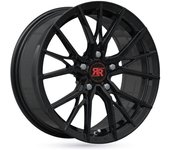 Llanta De Aluminio Racer Driven 7.5x17 5x120 Et35 Brillo Negro