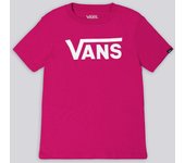 Vans Classic - Rojo - Camiseta Algodón Niño talla 12