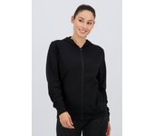 Sudadera Cremallera Doone - Negra - Sudadera Capucha Mujer talla XL