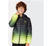 Boriken Frio - Negro - Chaqueta Acolchada Niño talla 16
