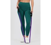 Leggings Doone - Verde - Mallas Cintura Alta Mujer talla L