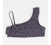 Top Bikini Asimétrico Up - Negro - Parte De Arriba Chica talla 12