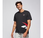 Reebok Cross - Negro - Camiseta Hombre talla M