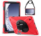 Funda Anticaída para Samsung Galaxy Tab A9 Plus 11 Pulgadas 2023, (SM-X210/X216/X218),Carcasa Rugosa con Soporte Giratorio
