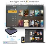 A95X F3 Air II Android 11.0 Smart TV Box Amlogic S905W2 UHD 4K Media Player 2.4G / 5G WiFi de doble banda BT5.0 AV1 VP9 H.265 Control remoto de decodificación